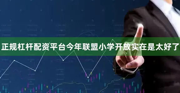 正规杠杆配资平台今年联盟小学开放实在是太好了