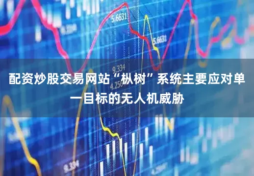 配资炒股交易网站“枞树”系统主要应对单一目标的无人机威胁
